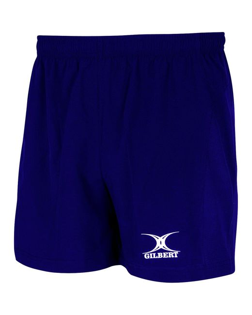 Gilbert Blue Virtuo Denim Bermuda Shorts With Elasticated Waistband for men