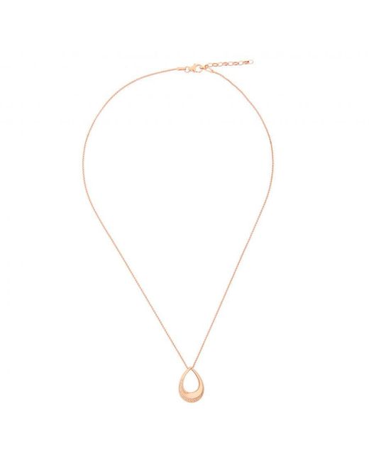 Orphelia Metallic 'Krista' 925 Sterling Chain With Pendant