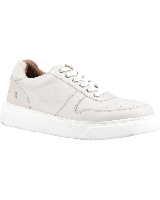 Hush Puppies White Wyatt Trainers for men