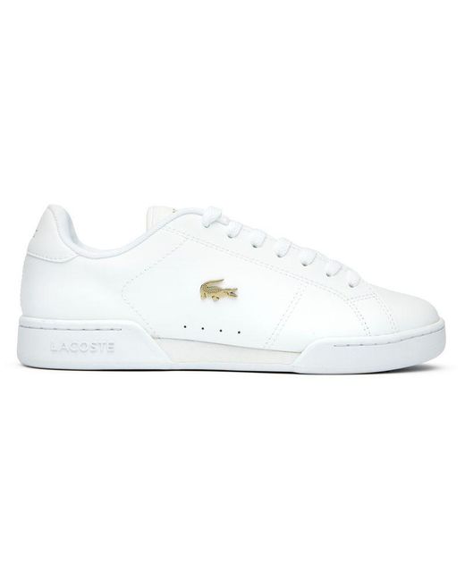 Lacoste White Carnaby Cup Trainers