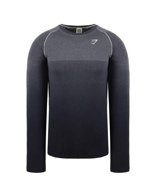 GYMSHARK Blue Vital Top for men