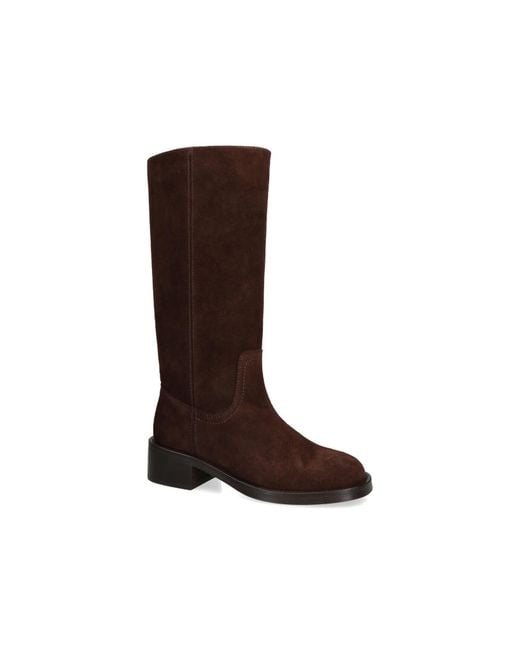 Steve Madden Brown Suede Riggs Boots
