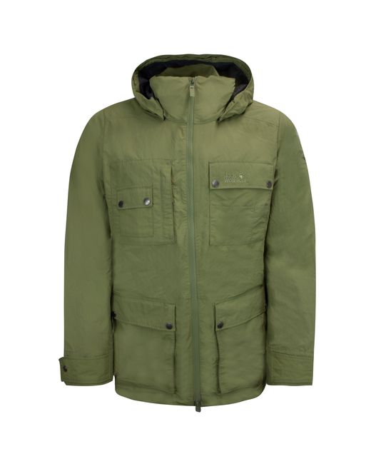 Jack Wolfskin Green Wolfksin Utility Coat Textile for men