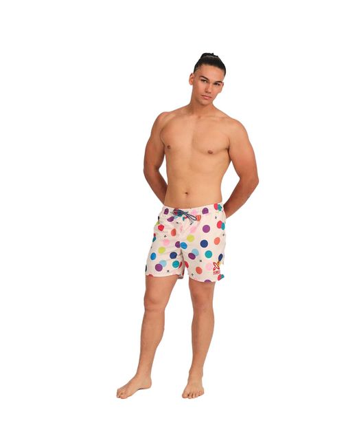 Munich White Mu11 Long Swimsuit for men