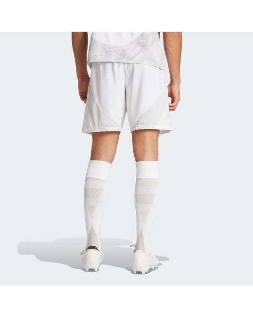 Adidas Originals White Tiro 24 Competition Match Shorts for men