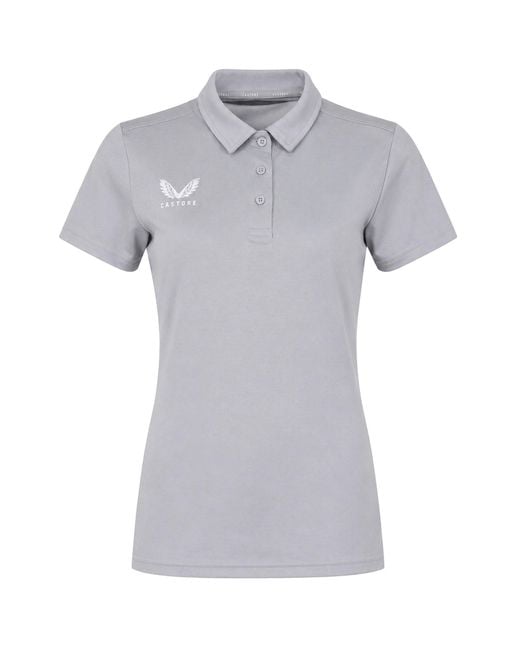 Castore Gray Leisure Polo Shirt
