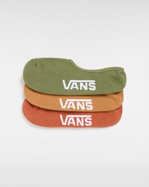 Vans Green Classic No Show Socks for men