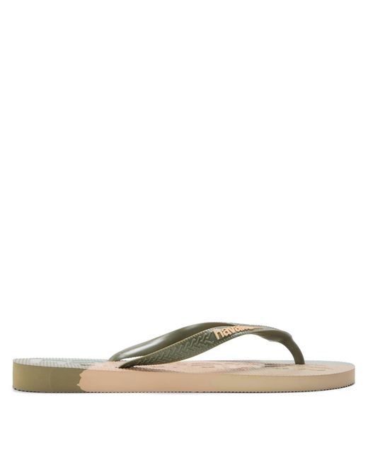 Havaianas Green Hav. Top Logomania Colors Ii Flip Flops
