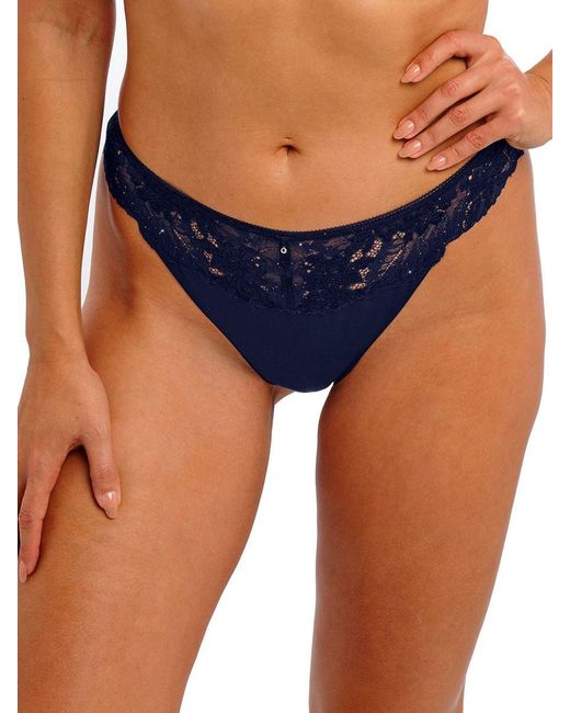 Wacoal Blue Most Divine Tanga
