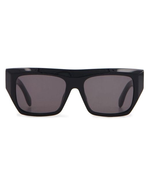 Palm Angels Black Niland Oversize-Frame Sunglasses for men