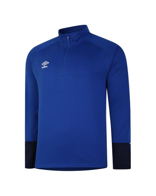 Umbro Blue Total Training Track Jacket (Royal/Dark/ for men