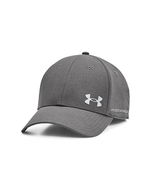Under Armour Armourvent Iso-chill Verstelbare Baseball Cap (grijs) in het Gray