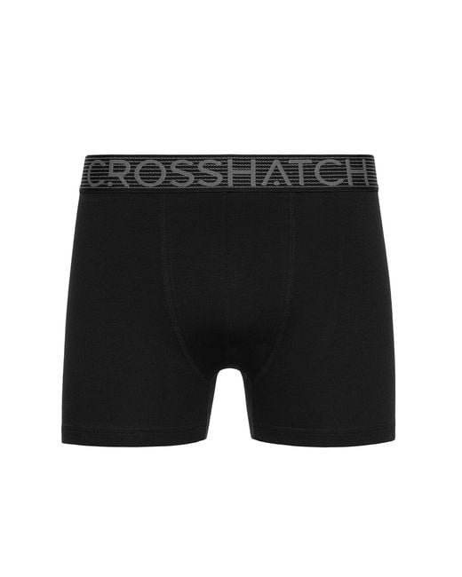 Crosshatch Gray Buzzard Boxer Shorts (Pack Of 5) Marl) for men