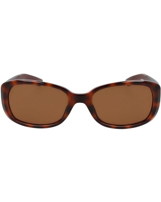 Nike Brown Accessories Breeze Oval Sunglasses for men