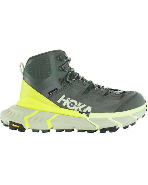 Hoka One One Green Tennine Hike Gore-Tex Boots for men