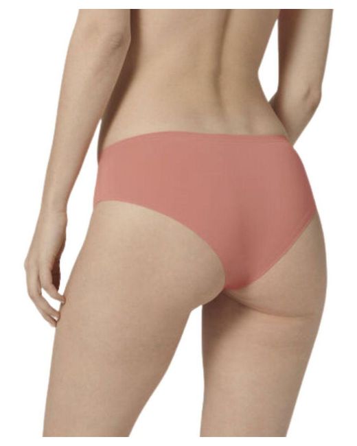 Sloggi Pink Zero One Cheeky Hipster Briefs Cameo