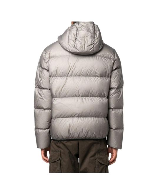 DSquared² Gray Down Jacket Nylon for men