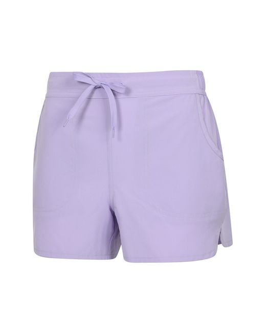 Mountain Warehouse Purple Boardshorts Uv Protection Quick Dry Summer Swimming Trunks