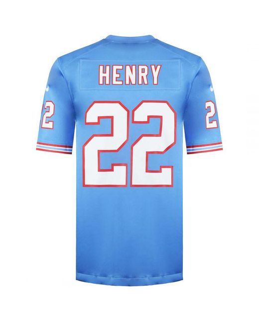 Nike Blue Nfl Tennessee Titans 22 Derrick Henry Classic Jersey for men