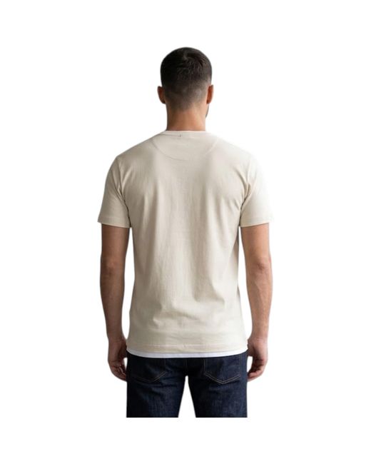 Other Blue T Shirts Short Sleeve Layered Collar Crew Neck Summer Basic Tee Pullover for men
