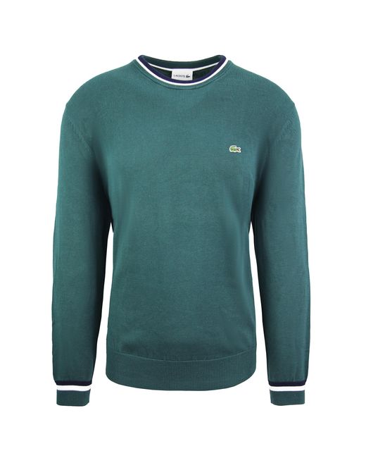 Lacoste Green Logo Sweater Cotton for men