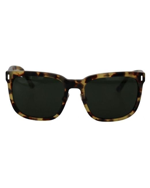 Dolce & Gabbana Black Gorgeous Wayfarer Sunglasses With Lenses