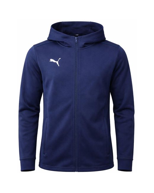 PUMA Blue Teamfinal Casual Track Jacket for men