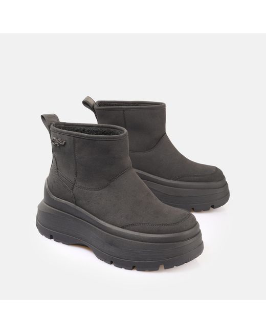 Buffalo Gray Olympia Pull On Lo Warm Boots