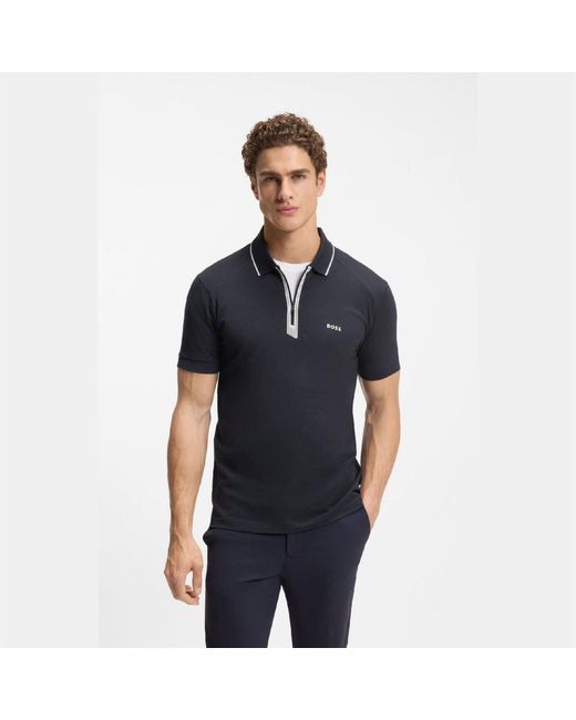 Boss Blue Polo Shirt for men