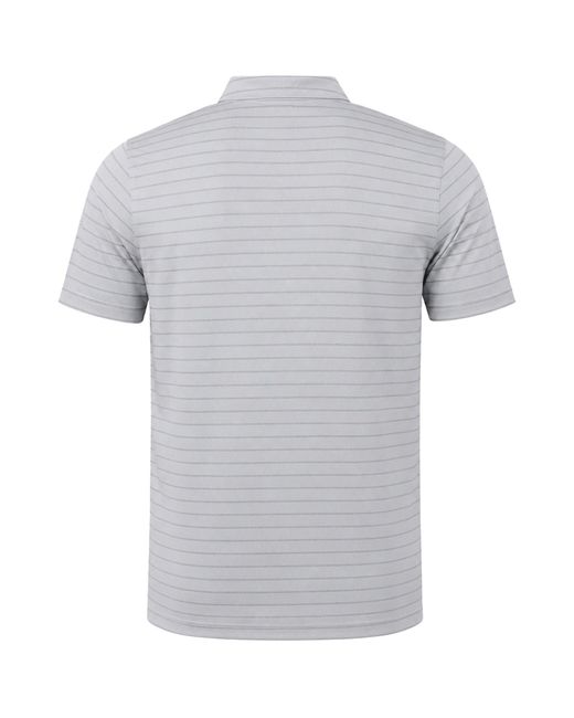 PUMA Gray Rotation Stripe Polo Shirt for men