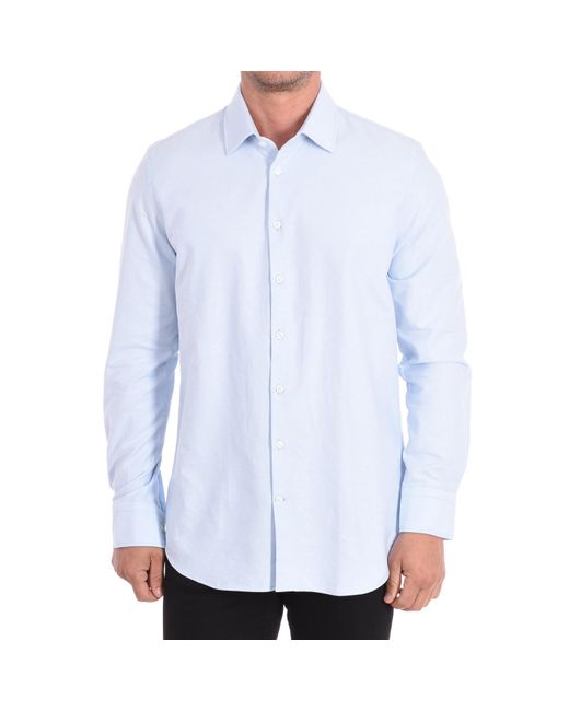 Daniel Hechter Langarmshirt 182557-60200 in White für Herren