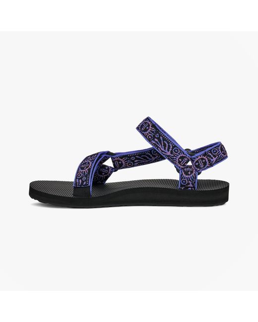 Teva Blue Original Universal Ankle Strap Sandals Windy Summer Dazzling