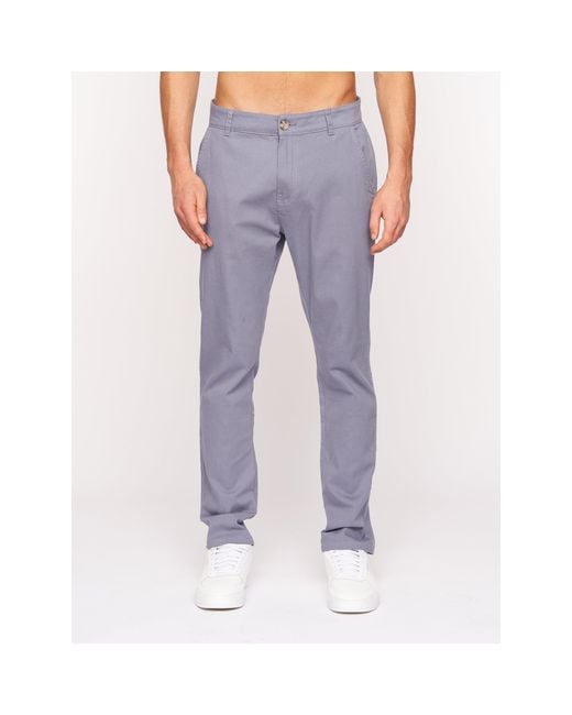 Crosshatch Purple Roysden Chinos (Pale) for men