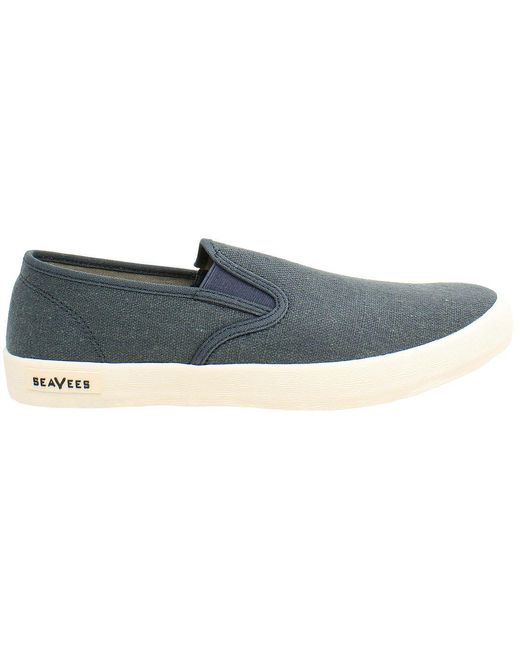 Seavees Blue Baja Standard Plimsolls Canvas (Archived) for men