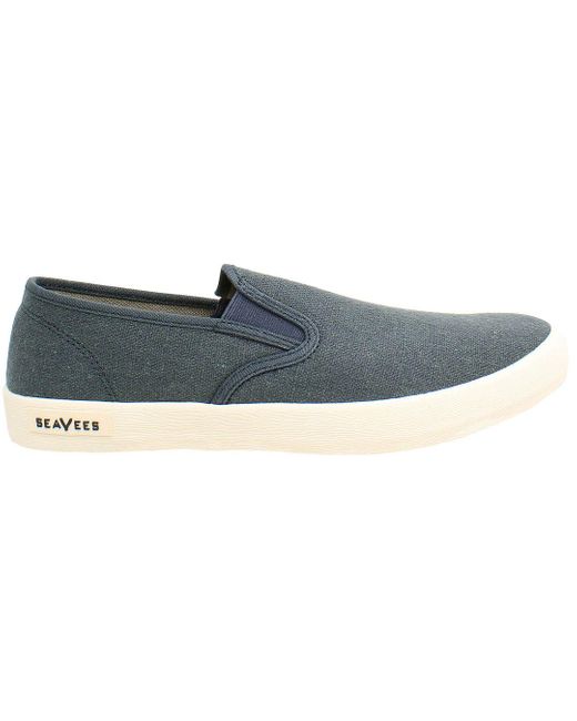 Seavees Baja Standard Herren Dunkelgraue Plimsolls in Blue für Herren