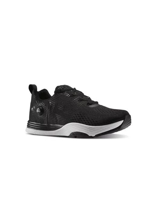 Reebok Black Less Mills Cardio Pump Fusion Lace-Up Running Trainers V66765 for men