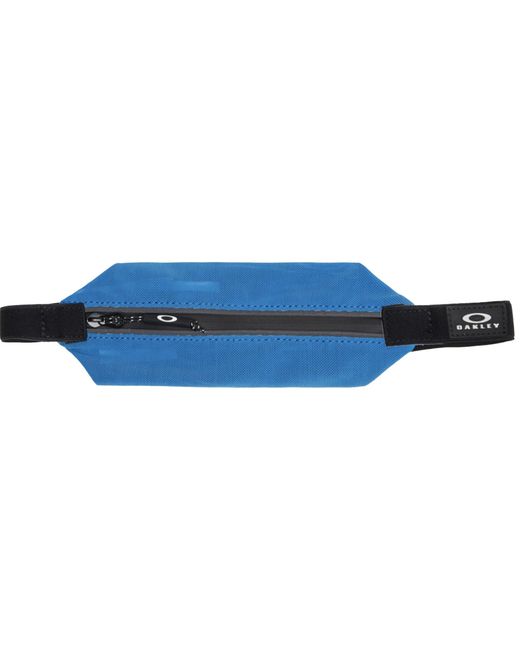 Oakley Blue Vigor Reflective Belt Bag Nylon for men