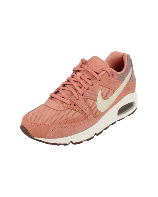 Nike Red Air Max Command Trainers