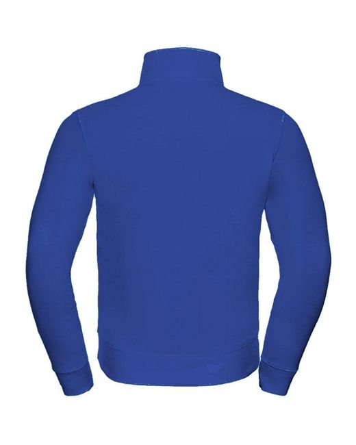 Russell Blue Authentic Full Zip Jacket (Bright Royal) for men