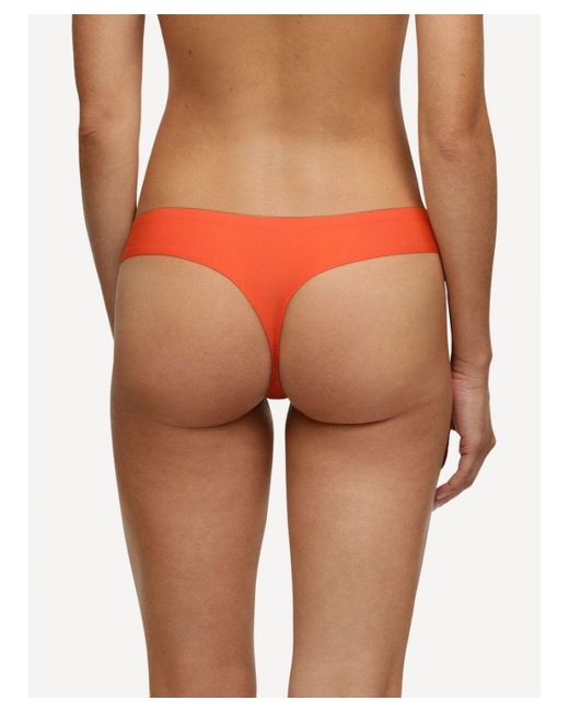 Chantelle Orange Softstretch String Thong