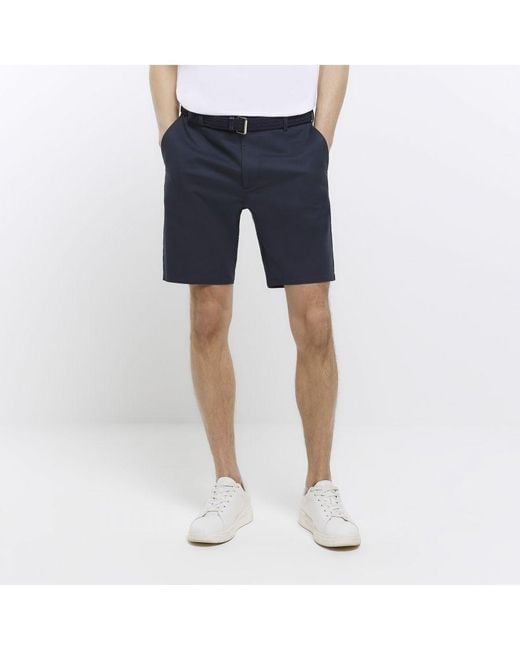 Mens chino cheap shorts river island