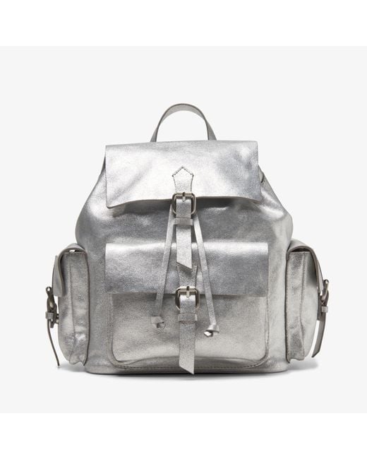 Clarks Gray Raelyn Pack Leather Accessories