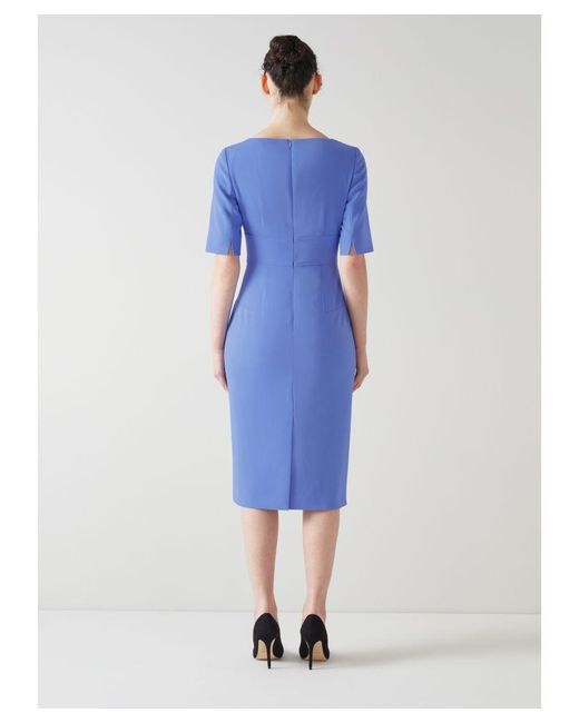 L.K.Bennett Blue Diana Dresses,Wedgewood