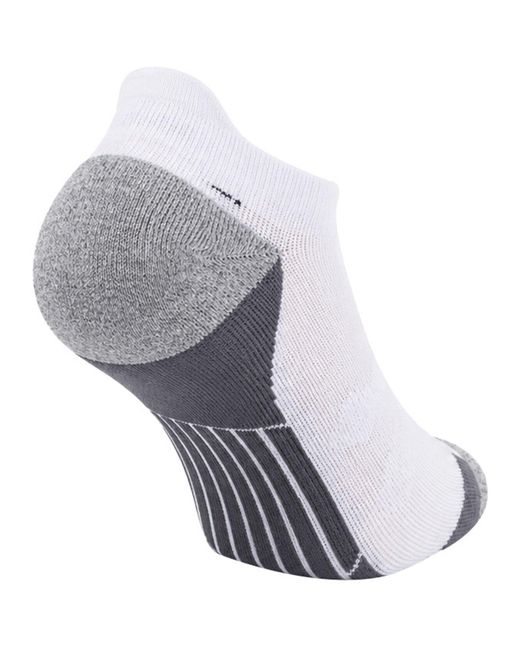 Asics White 1-Pack Road Ped Double Tab Socks for men