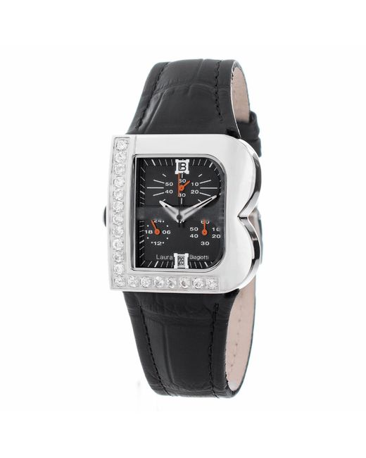 Laura Biagiotti Black Ladies Watch Quartz Stainless Steel