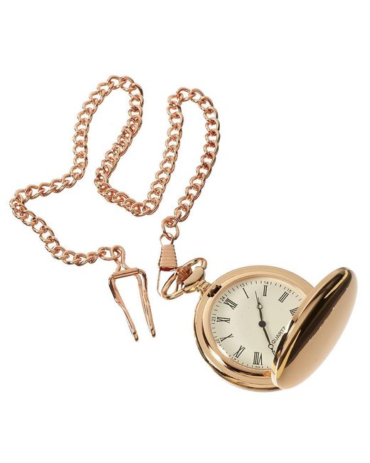 TruClothing Metallic Classic Pocket Watch 1920's Peaky Blinders Vintage Chain Retro