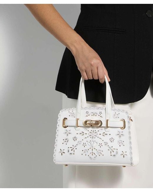 Dune White Dinkydefine Belted Grab Bag