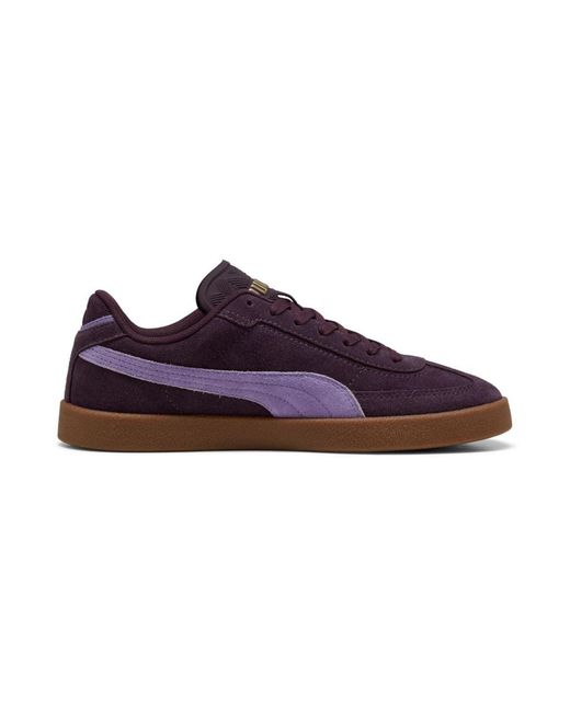 Product Of New York Blue Puma Club Ii Era Suede Plum Trainers