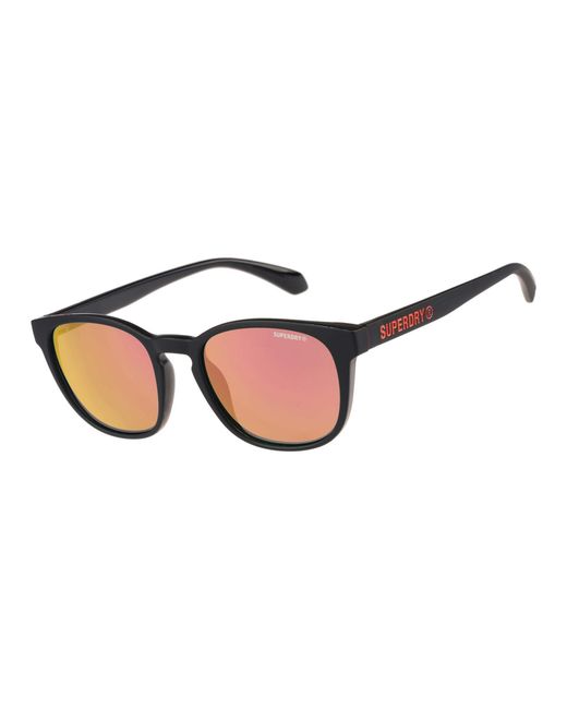 Superdry Red Round Revo Mirror Sds-5038 for men