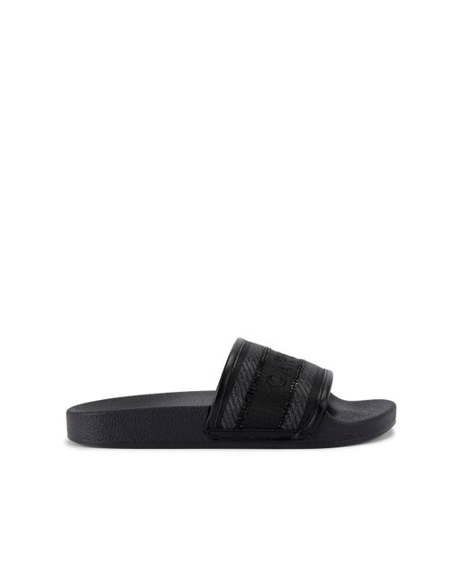 Carvela Kurt Geiger Black Sicily Slider Sandals